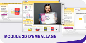 Module 3D d'emballage