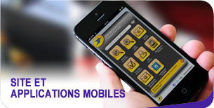 Site et applications mobiles