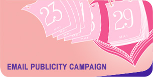 Email publicity campaign