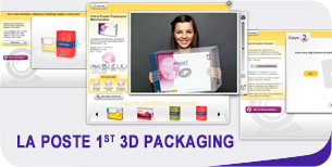 La Poste's 1st 3D packaging