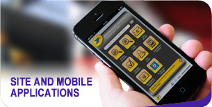 Site and mobile applications