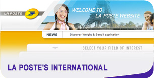 La Poste's international